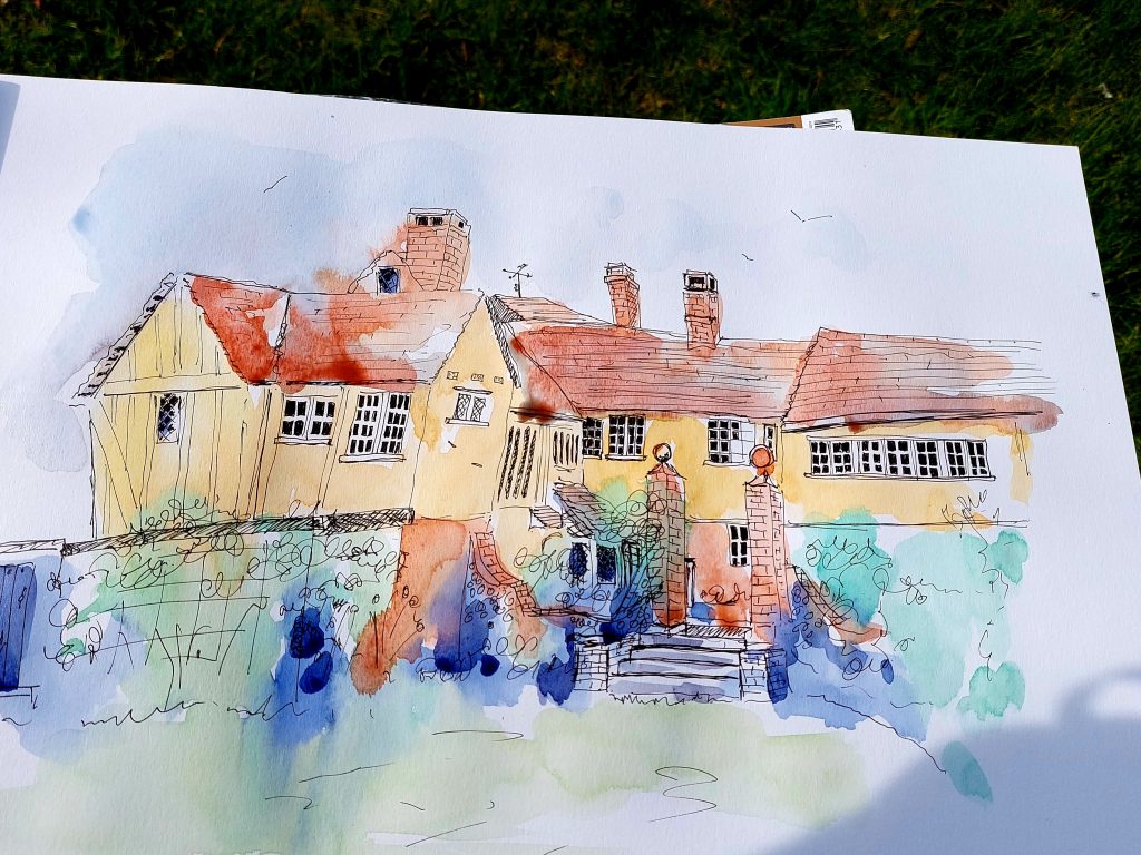 2024 - 03 Meet for Art 2 MEET4ART LAVENHAM LITTLE HALL BARRY ELLIS