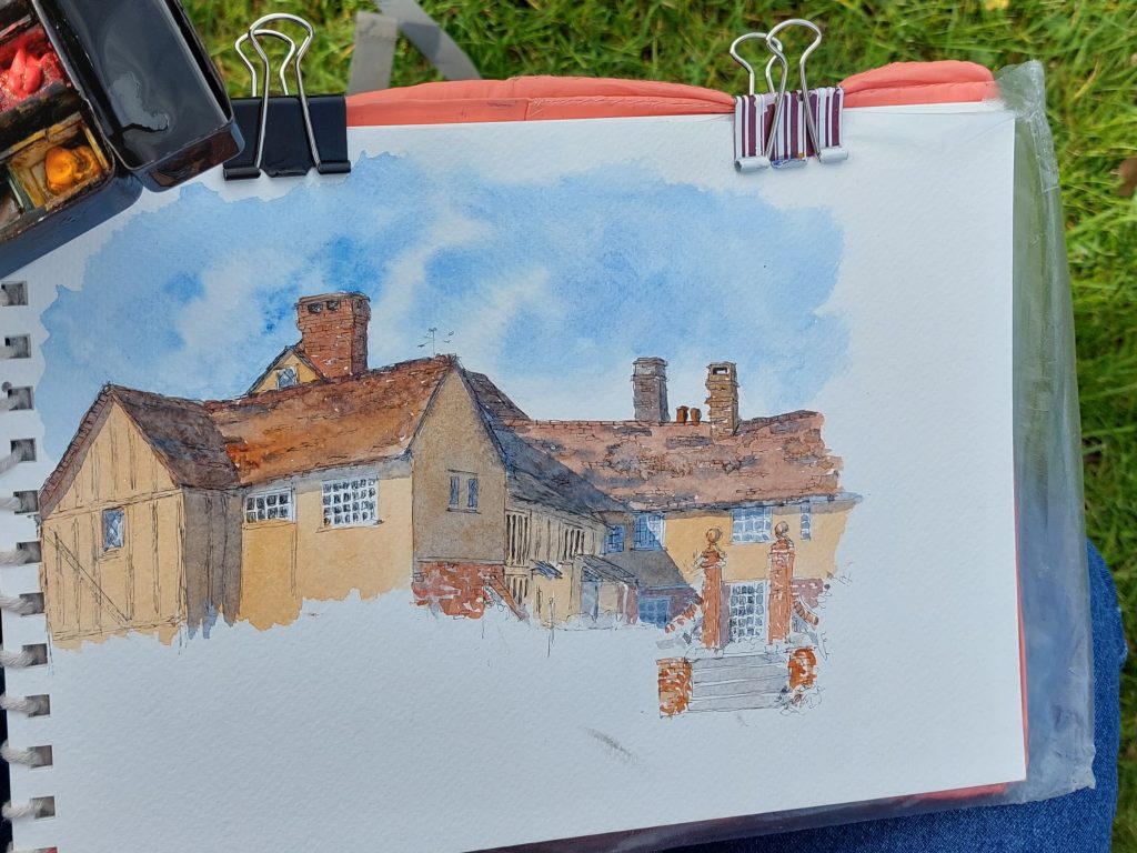 2024 - 03 Meet for Art 3 MEET4ART LAVENHAM LITTLE HALL LINDA PURDY